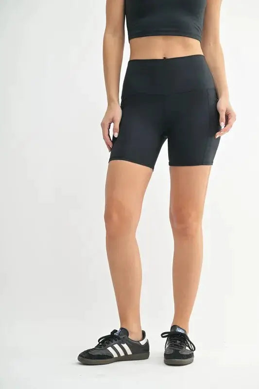 MONO B Venice Cloud Light Sculpt Biker Shorts by Trendsi
