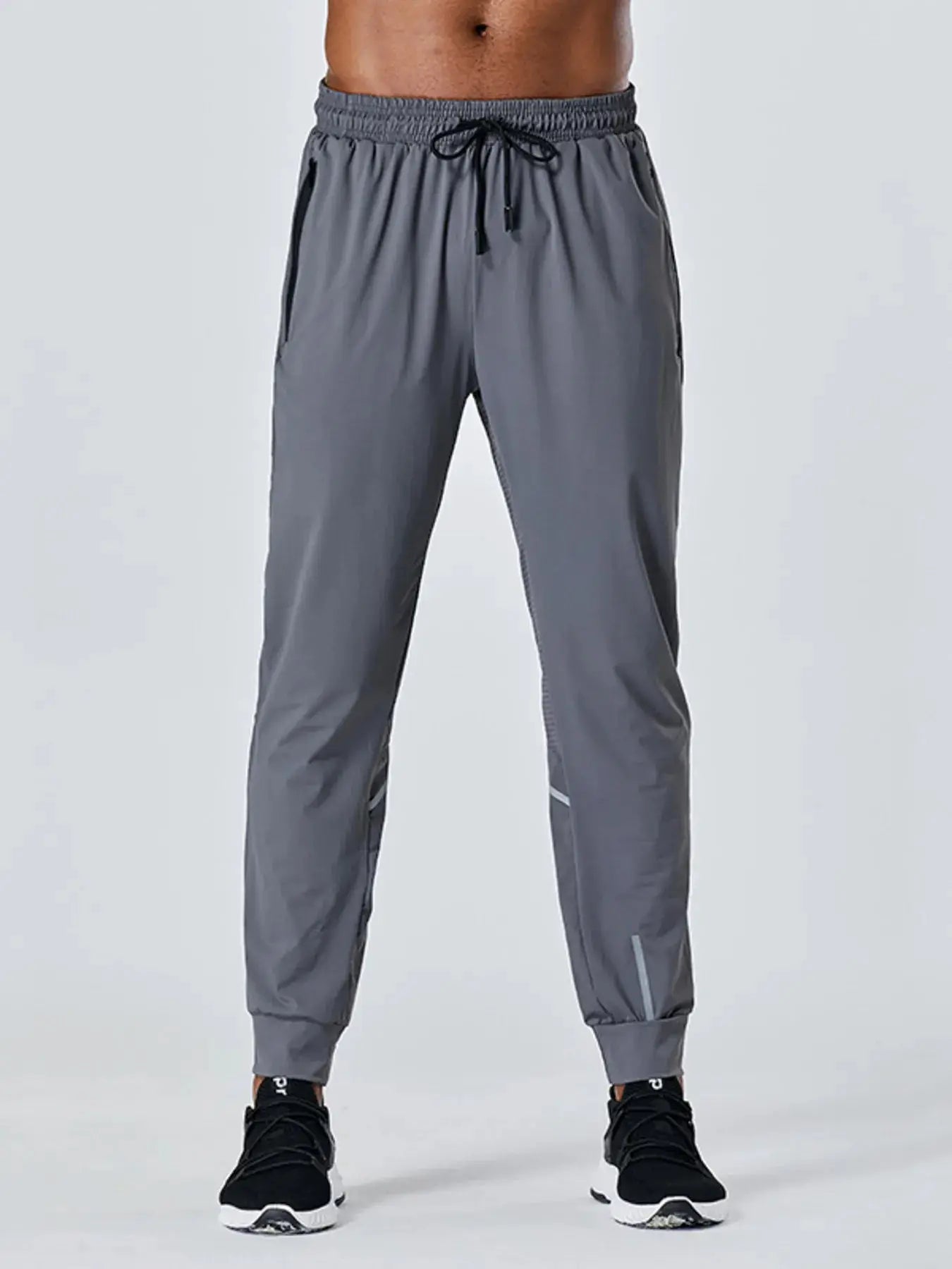 Men's Plus Size Drawstring Active Pants by Trendsi