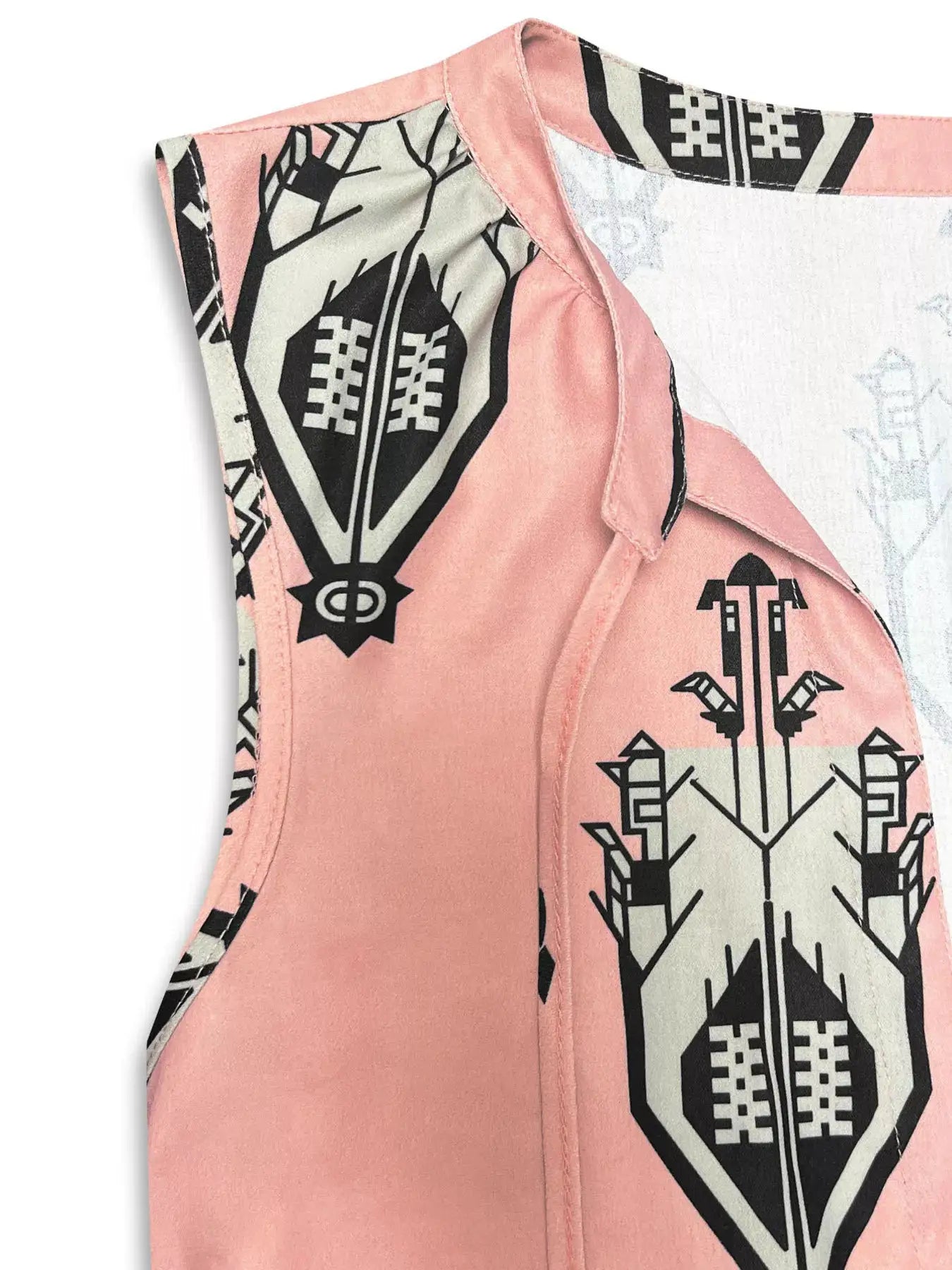 Printed Sleeveless Maxi Dress by Trendsi