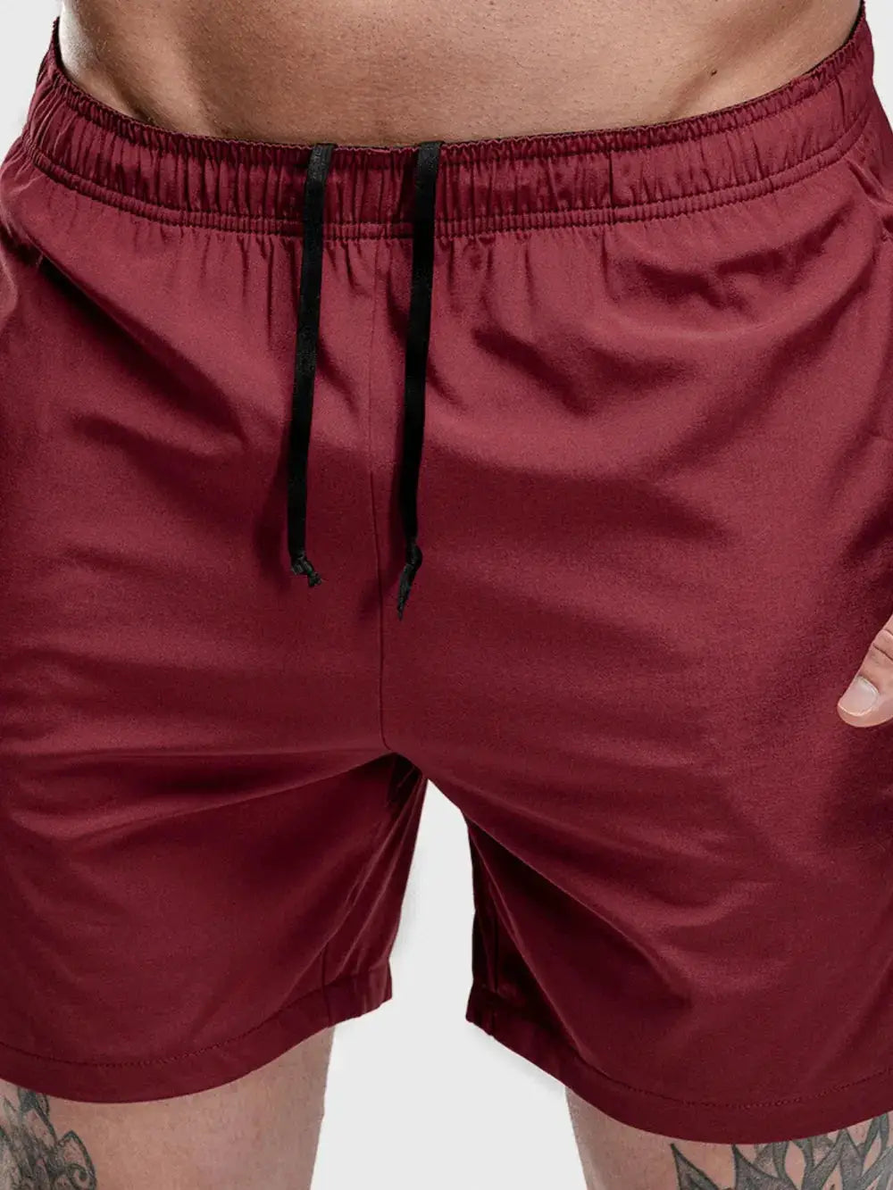 Men's Quick-Dry Drawstring Active Shorts by Trendsi