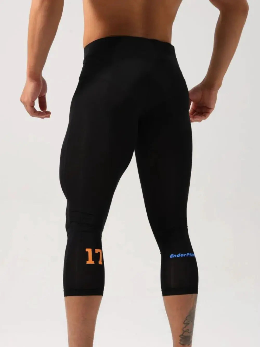 Men's High Waist Active Leggings by Trendsi