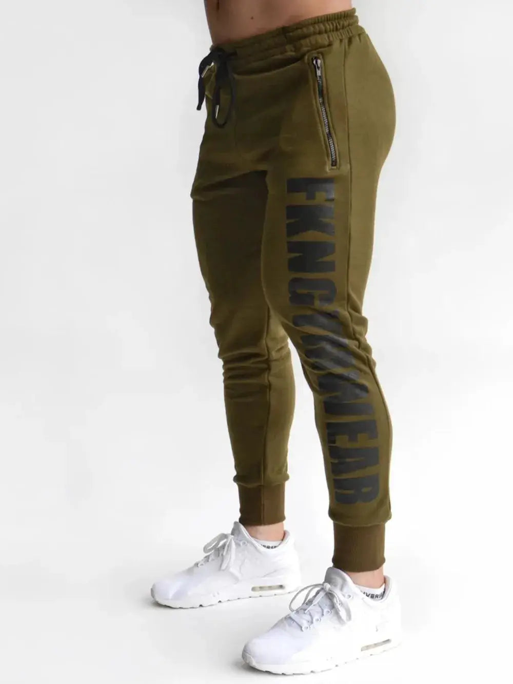 Men's Drawstring Active Pants by Trendsi