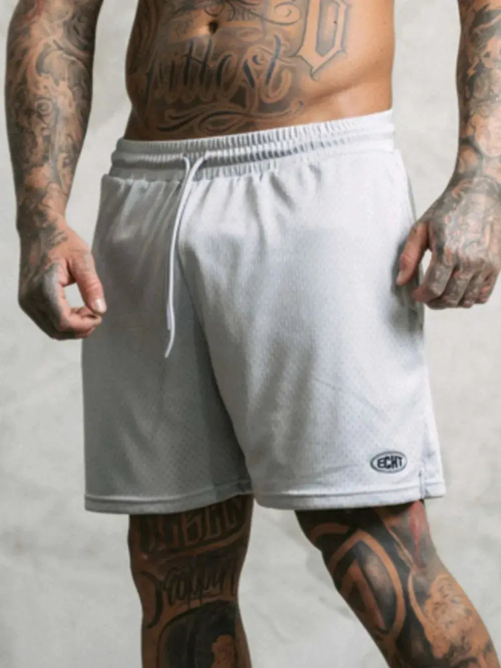 Men's Plus Size Drawstring Breathable Active Shorts by Trendsi