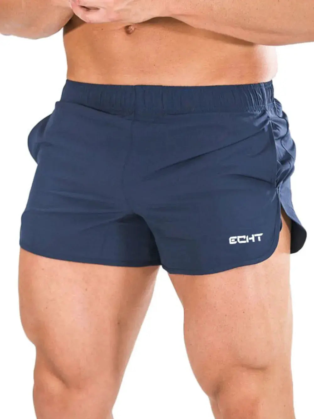 Men's Plus Size Quick-Dry Shorts with Pockets by Trendsi