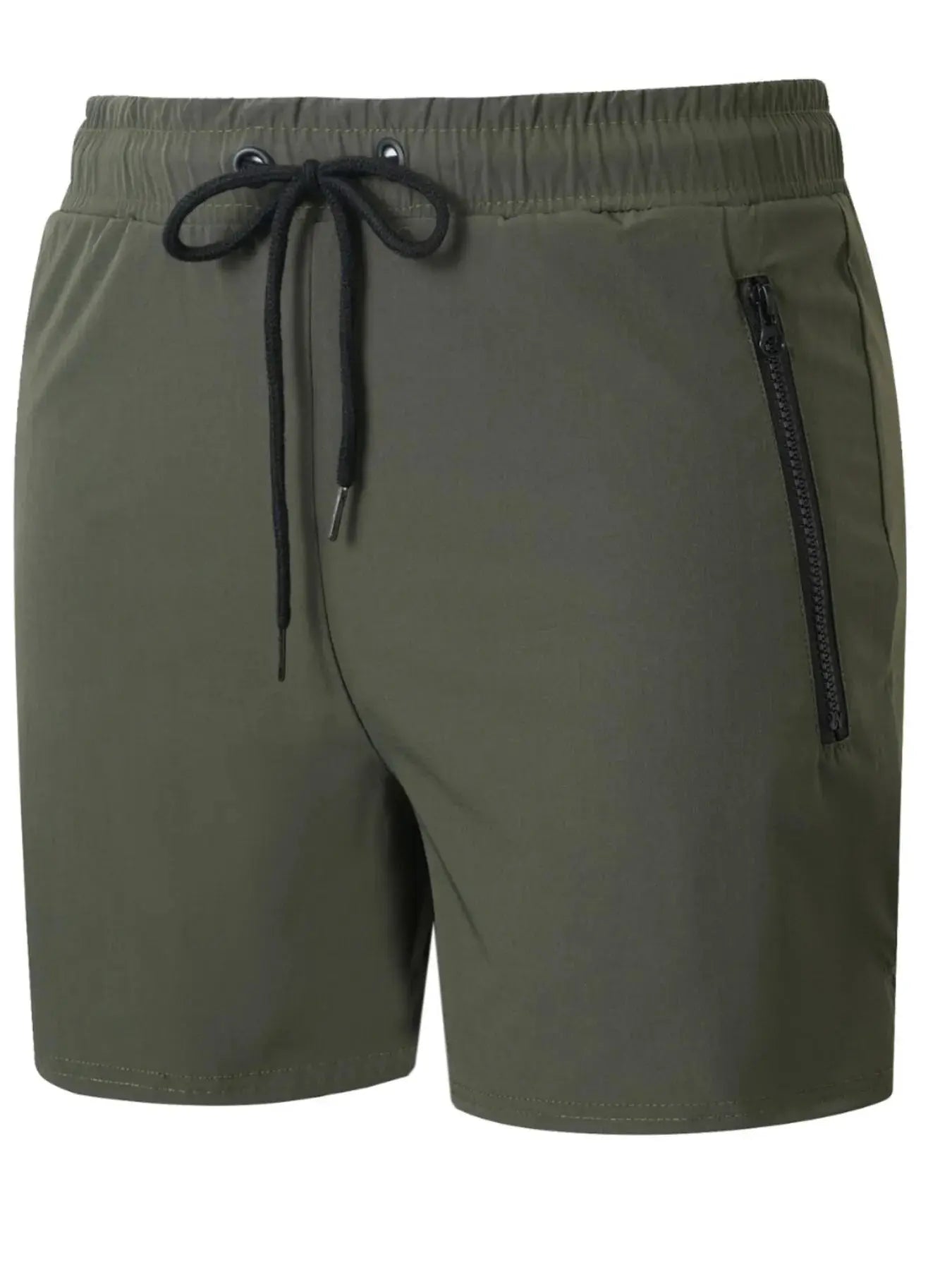 Men's Full Size Drawstring Active Shorts with Pockets Plus Size by Trendsi