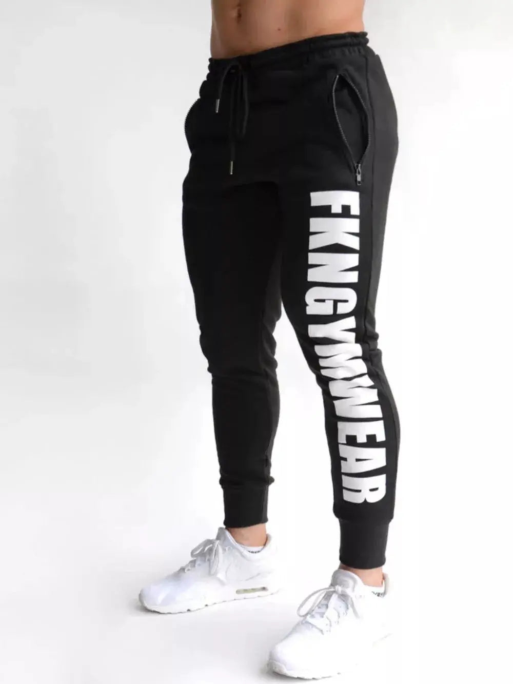 Men's Drawstring Active Pants by Trendsi