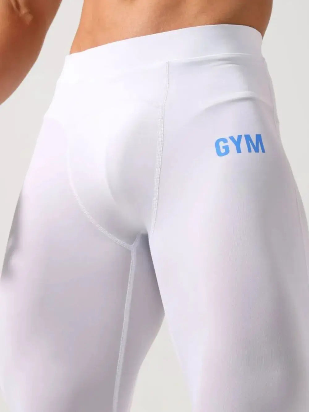 Men's High Waist Active Leggings by Trendsi