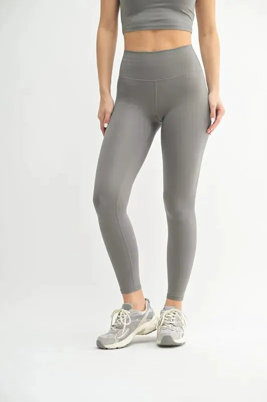 MONO B Venice Cloud Light Contour High-Waisted Leggings by Trendsi