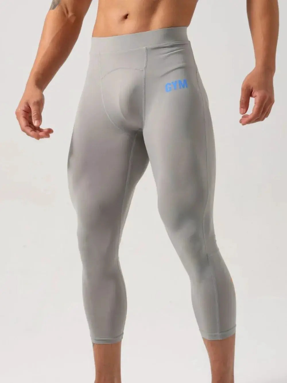 Men's High Waist Active Leggings by Trendsi