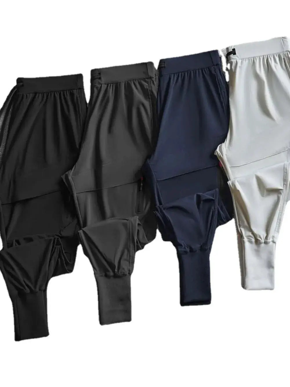 Men's Plus Size Drawstring Active Pants by Trendsi