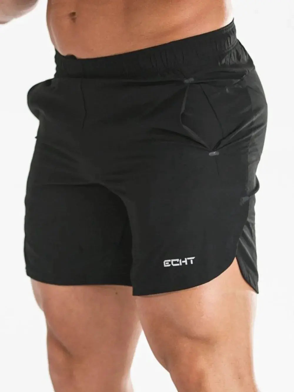 Men's Plus Size Quick-Dry Shorts with Pockets by Trendsi