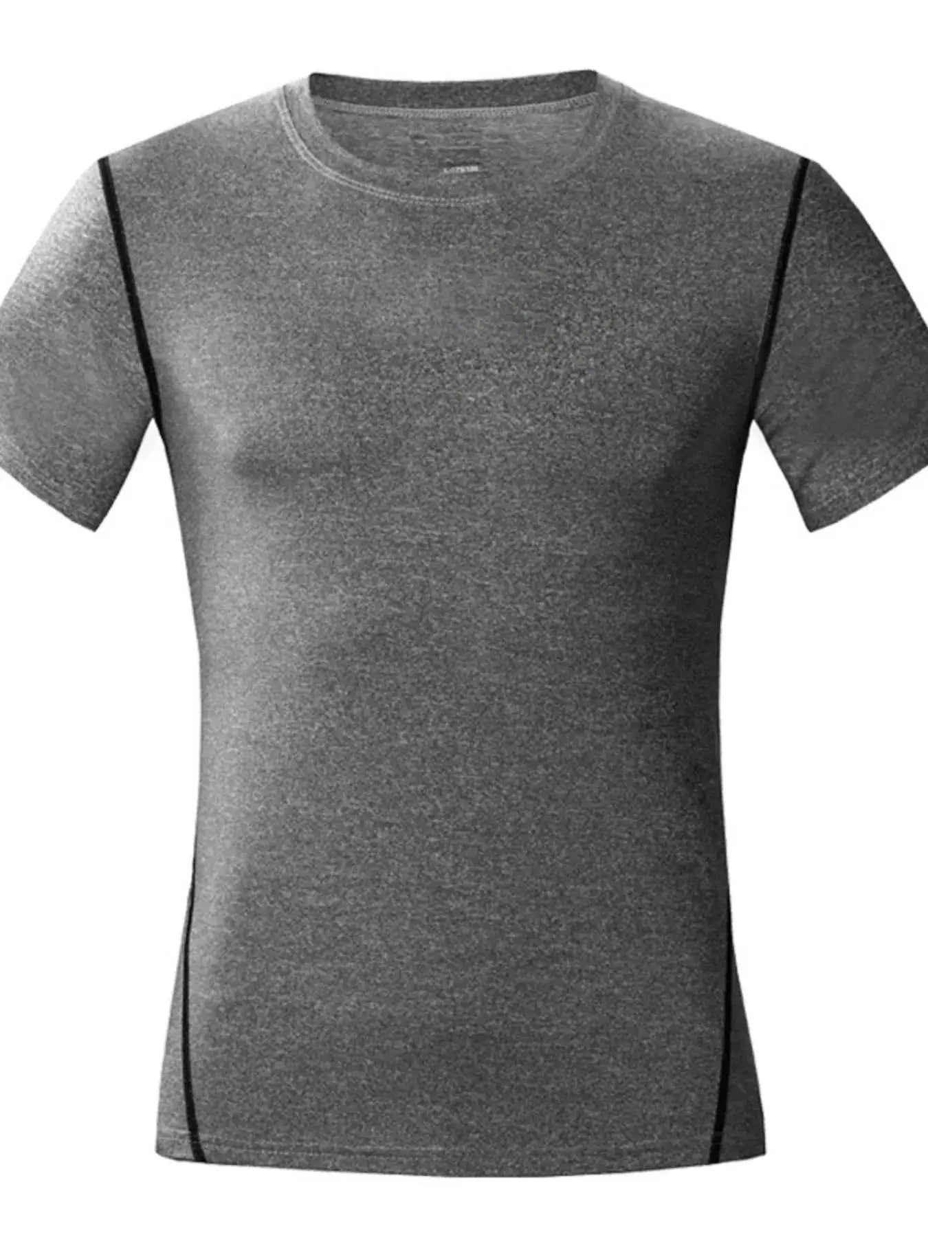 Men's Performance Moisture-Wicking Athletic T-Shirt by Trendsi