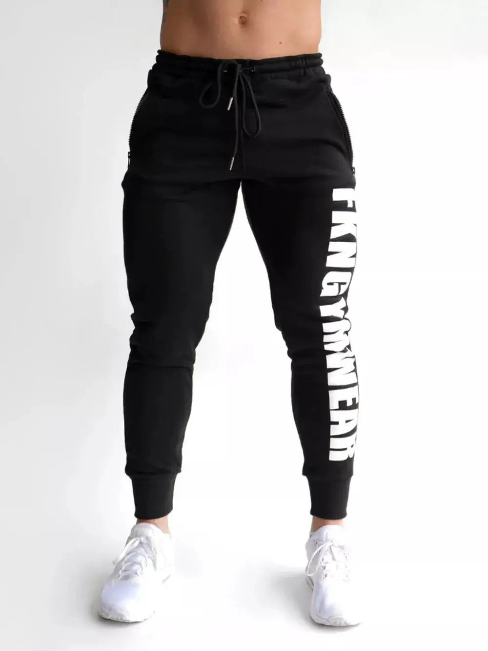 Men's Drawstring Active Pants by Trendsi