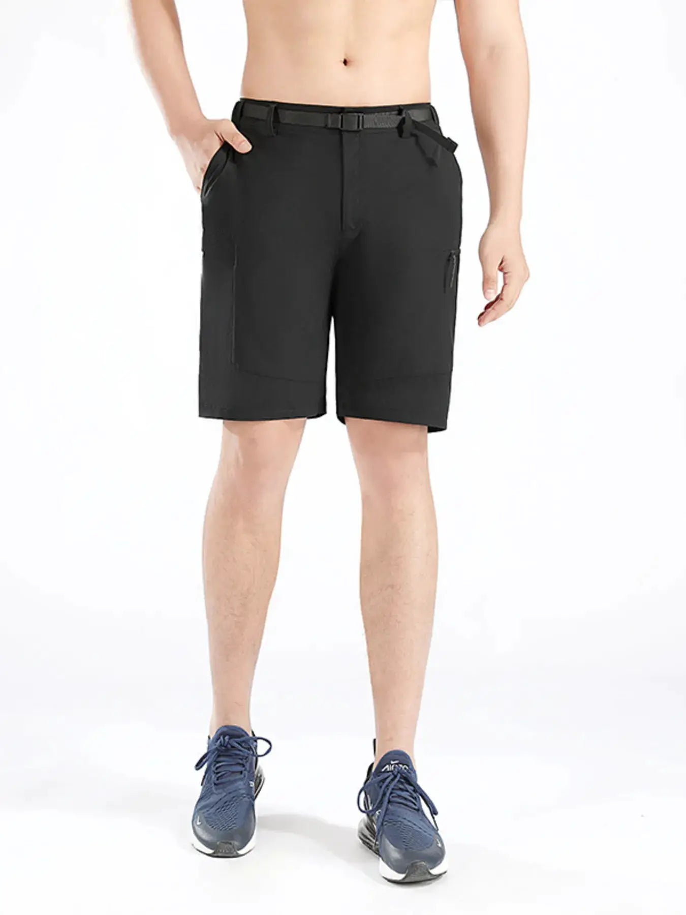 Men's Pocketed Active Shorts by Trendsi