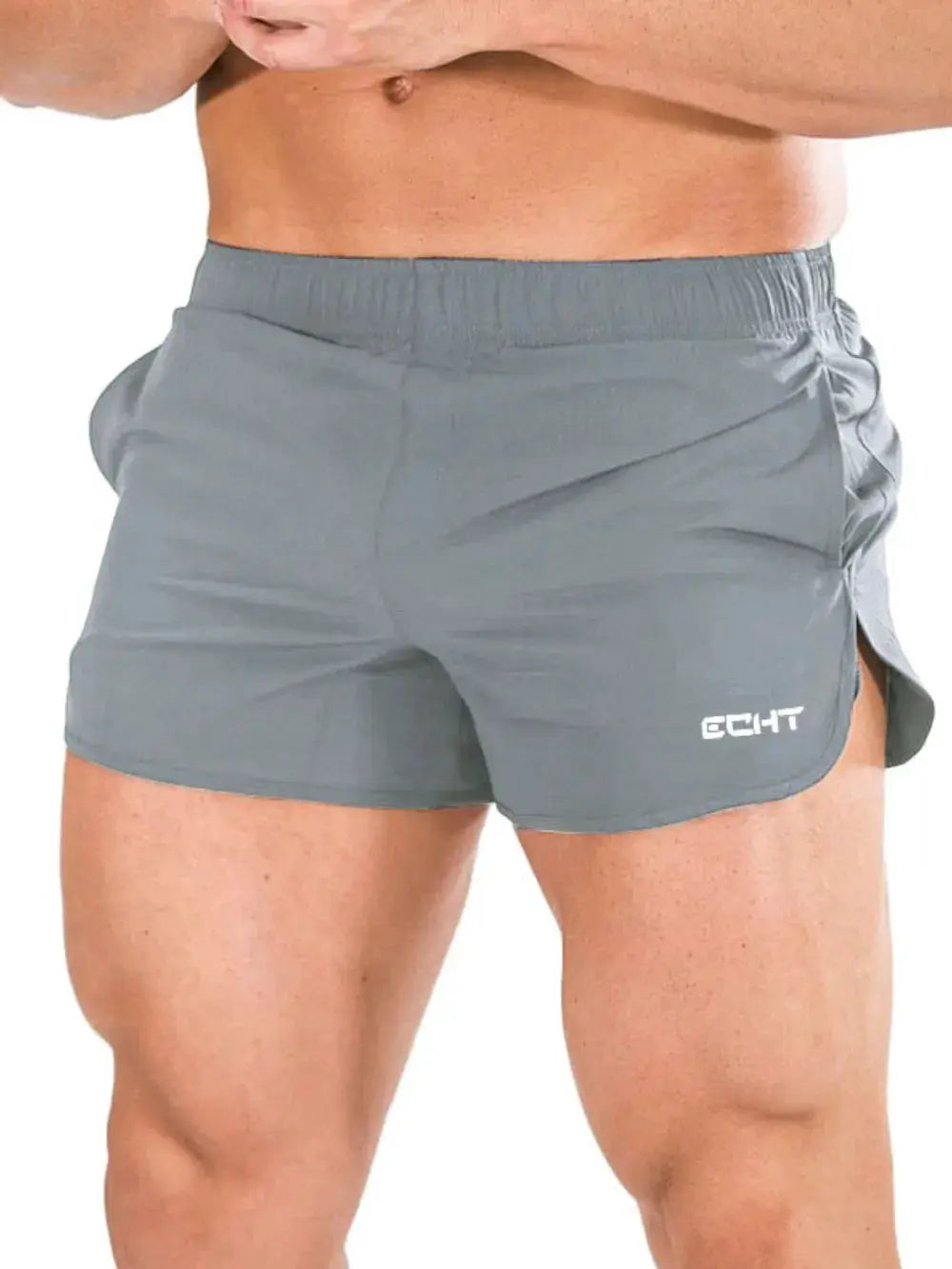 Men's Plus Size Quick-Dry Shorts with Pockets by Trendsi