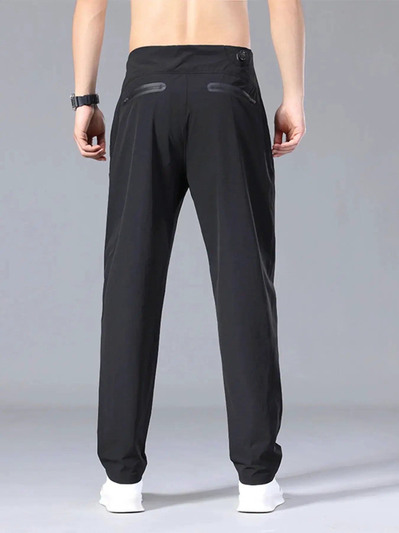 Men's Plus Size Lightweight Casual Active Pants by Trendsi