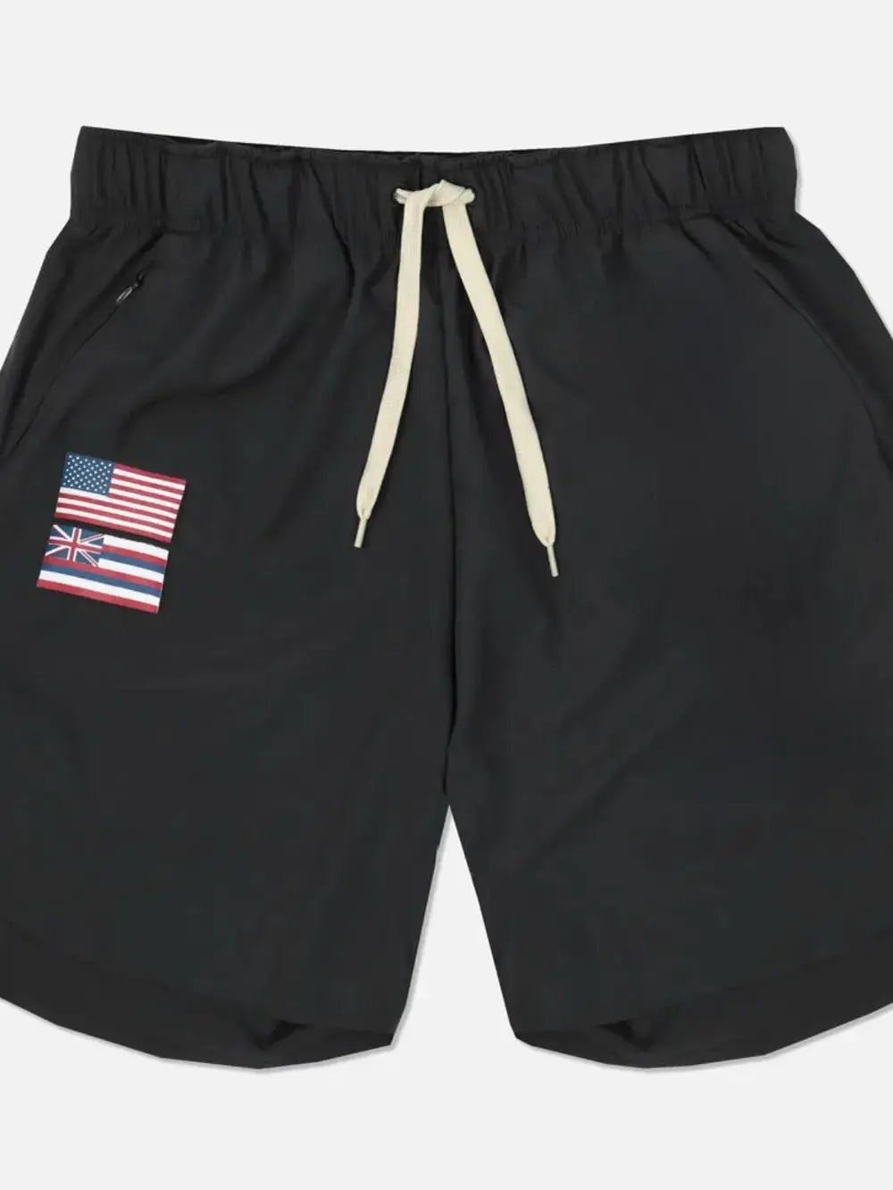 Men's Plus Size Drawstring US Flag Active Shorts by Trendsi
