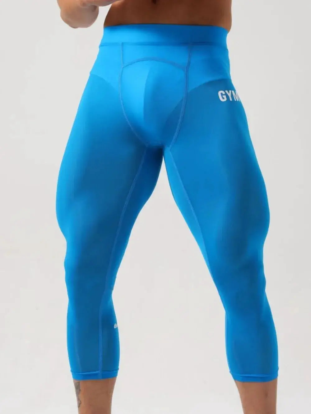 Men's High Waist Active Leggings by Trendsi