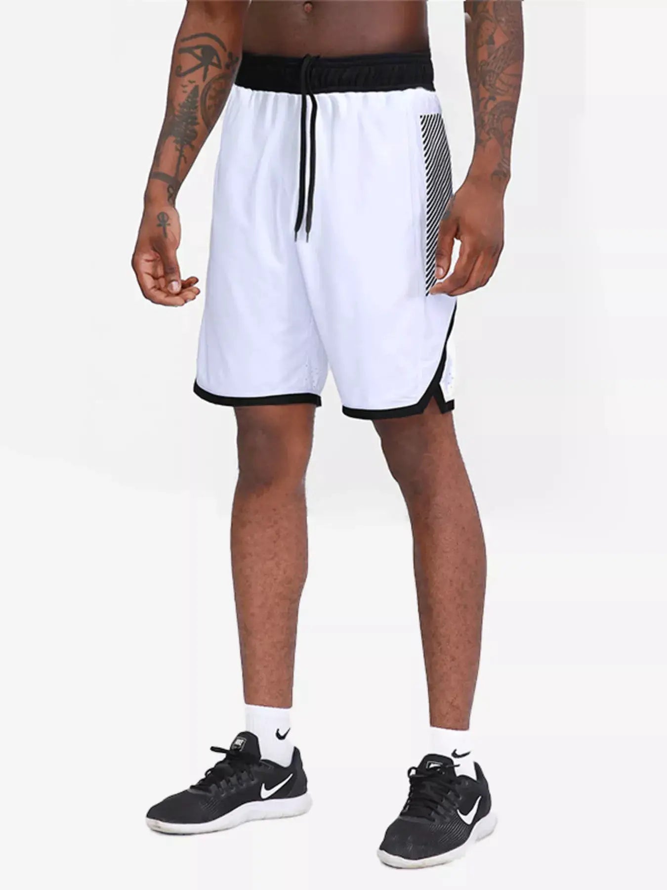 Men's Drawstring Quick-Dry Active Shorts by Trendsi