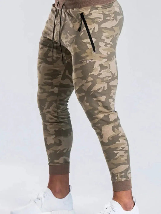 Men's Camouflage Drawstring Active Pants - Fritsch & Co.