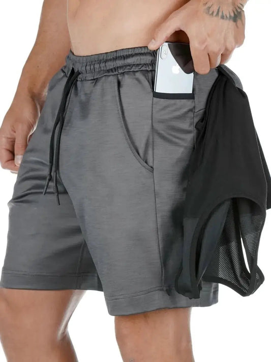 Men's Drawstring Active Shorts with Pockets - Fritsch & Co.