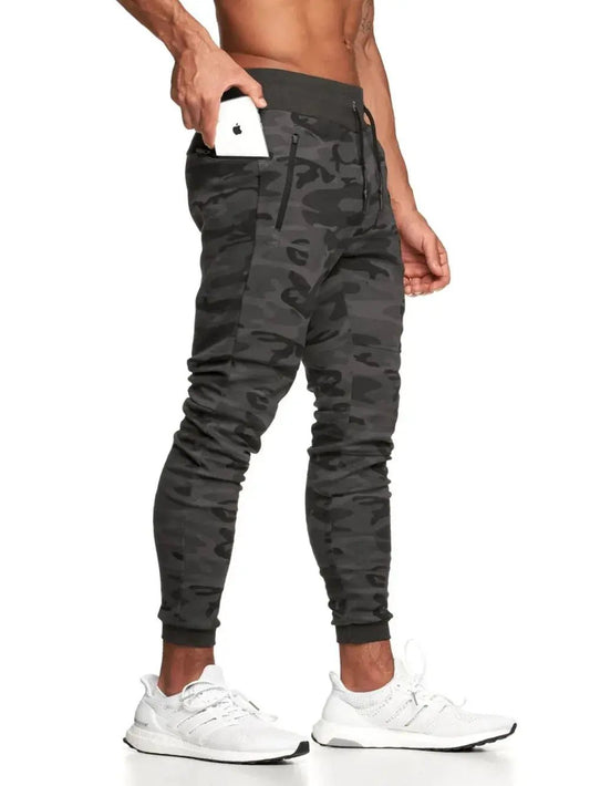 Men's Drawstring Camouflage Active Pants - Fritsch & Co.