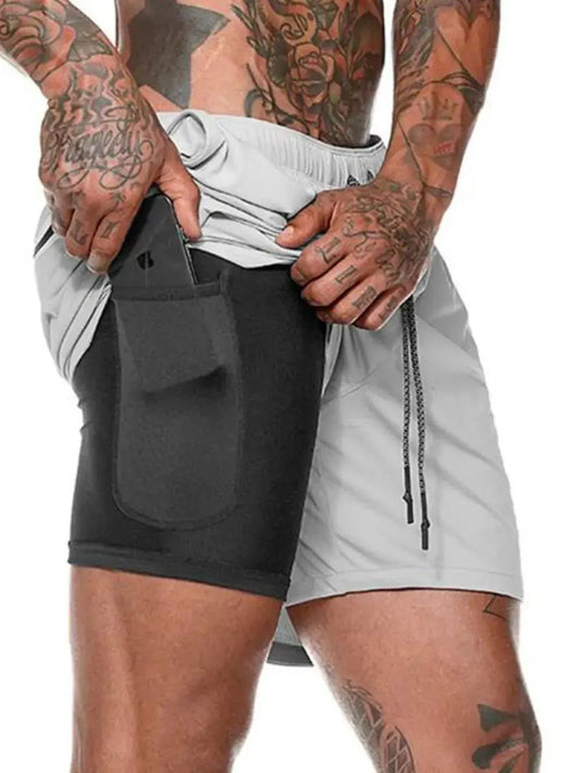 Men's Plus Size Drawstring Active Shorts - Fritsch & Co.