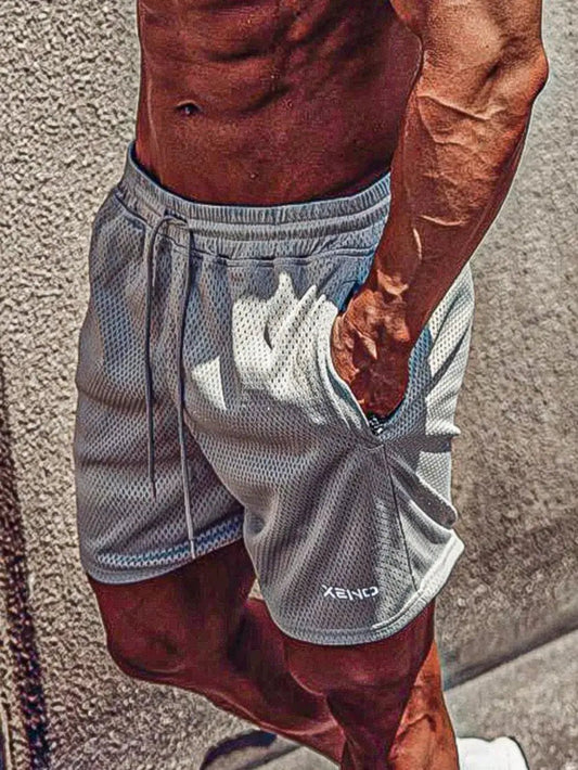 Men's Plus Size Drawstring Breathable Shorts - Fritsch & Co.