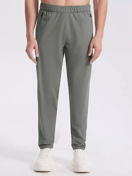 Men's Plus Size Elastic Waistband Active Joggers with Pockets - Fritsch & Co.
