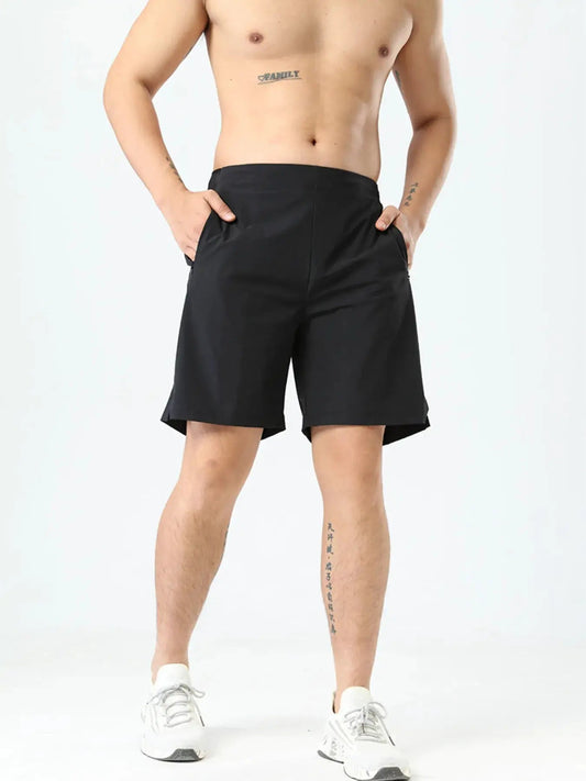 Men's Plus Size Pocketed Active Shorts - Fritsch & Co.