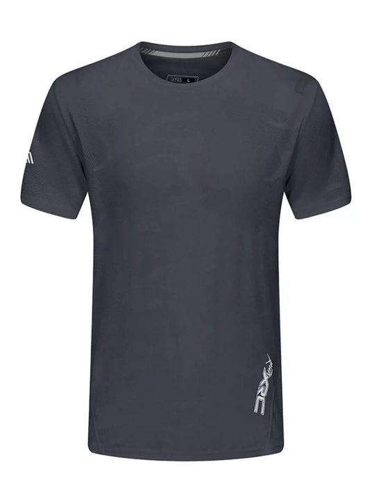 Men's Round Neck Short Sleeve Active T-Shirt - Fritsch & Co.