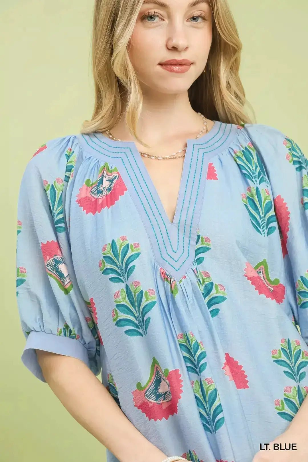 Umgee Abstract Print Mini Dress - Fritsch & Co.