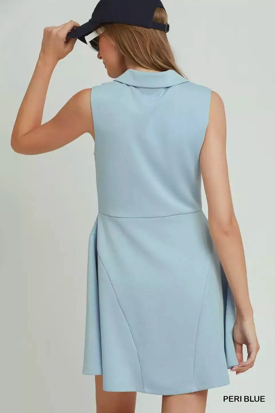 Umgee Collared Quarter Zip Tennis Dress - Fritsch & Co.