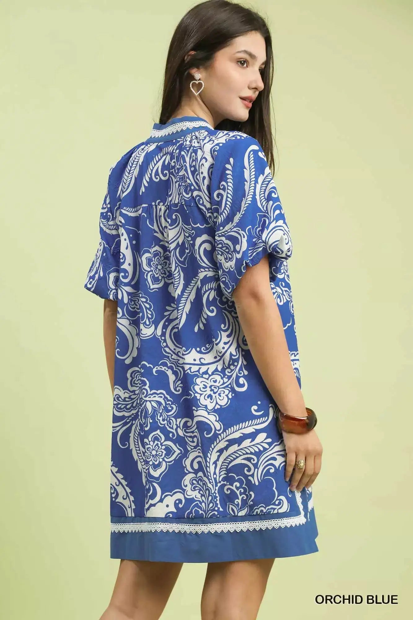 Umgee Jacquard Two Tone Mini Dress - Fritsch & Co.