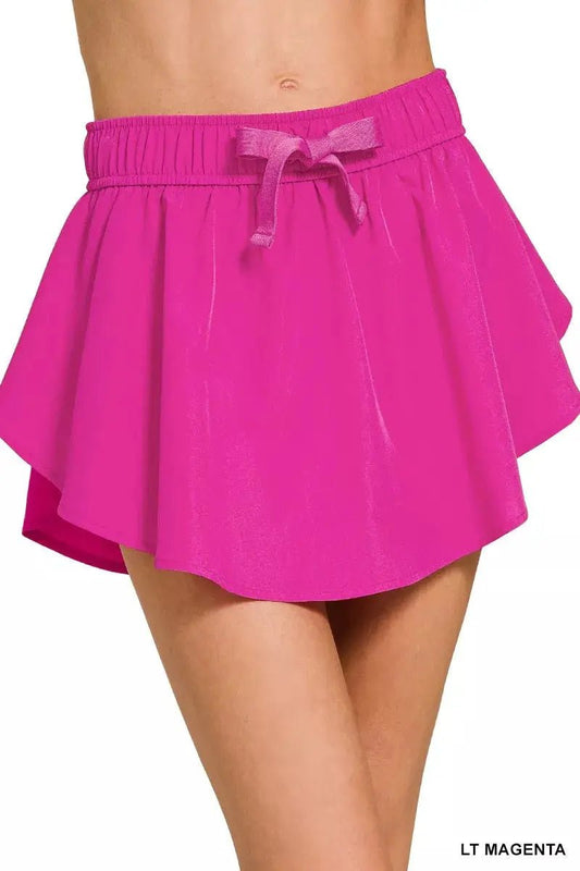 Zenana Soft Woven Active Skorts - Fritsch & Co.